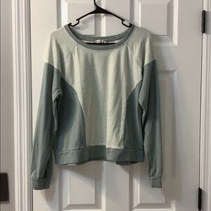 Green sweatshirt